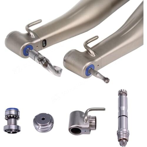 20:1 Fiber Optic E Type Contra Angle Implant Dental Low Speed Hnadpiece Inner External Water for Electric Motor