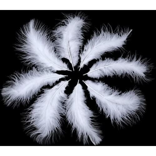 50Pcs/PackTurkey Marabou Feathers 15-20 CM Decor for Party Wedding Clothes Sewing Diy Jewelry Accessory Crafts Plume Wholesale