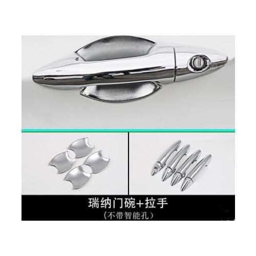 ABS Chrome Door Handle Cover Trim For HYUNDAI SOLARIS VERNA i25 Accent 2011 2012 vr22
