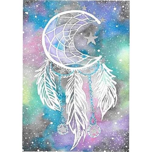 5D Diamond Painting Dreamcatcher Cross Stitch Mosaic Picture Of Rhinestones