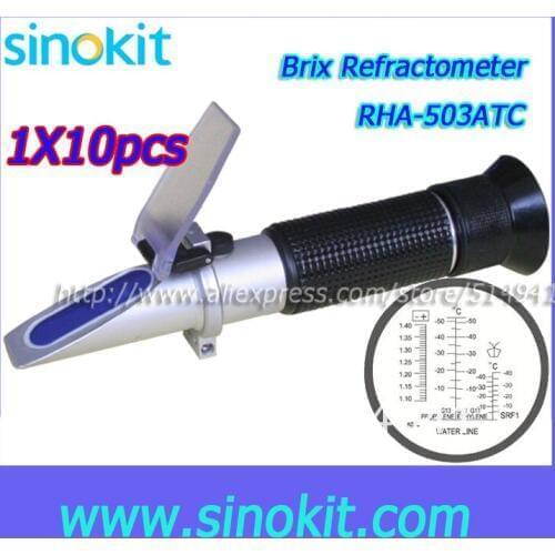 10pieces per lot Antifreeze and Battery- Refractometer RHA-503ATC
