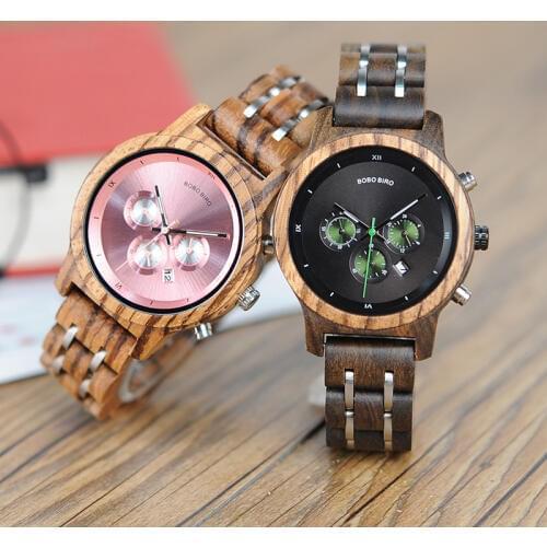 BOBO BIRD Women's Metal Watch