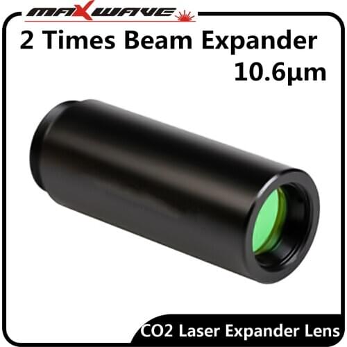 CO2 Laser Beam Expander Lens 2X 10.6um Fixed Series 2 Times Expander Use For CO2 Laser Mark Machine