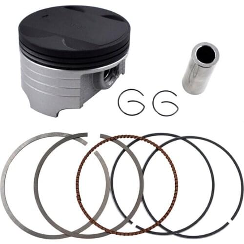 Motorcycle Bore Size STD ~+150 73 73.25 73.5 74 74.25 74.5mm Piston & Piston Ring Kit For Suzuki AN250 1998-2006 DR250 1990-1995