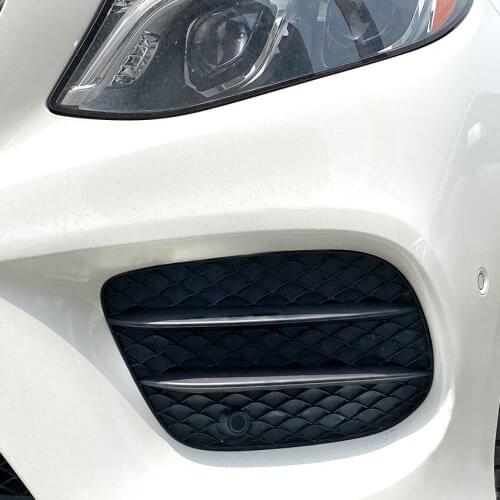 For Mercedes Benz GLE GLS GLE Coupe Class W166 X166 C292 AMG Line Front Bumper Fog Light Grills Accessories Car Styling