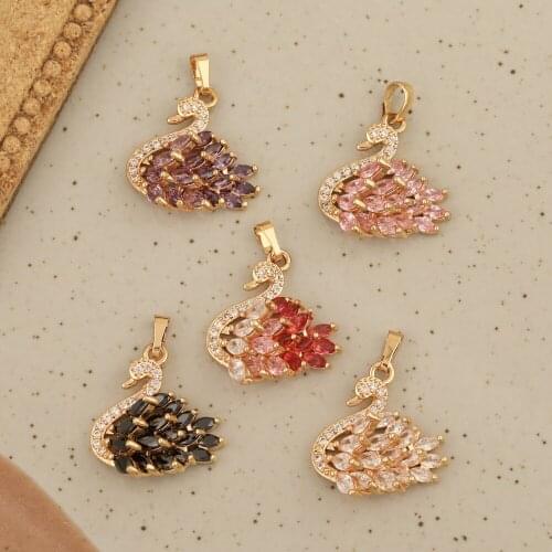 HAOSAW 2Pcs 19*21MM Jewelry Accessories/DIY Charms/Necklace Pendants/Animal Shape/Jewelry Findings & Components/Hand Made