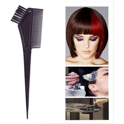 Hairdressing Tools Hair Color Brush Tint Hair Dye Brush Twin Headed Brushes Salon Hair Mixing Bowl Brushes for Hairdressers