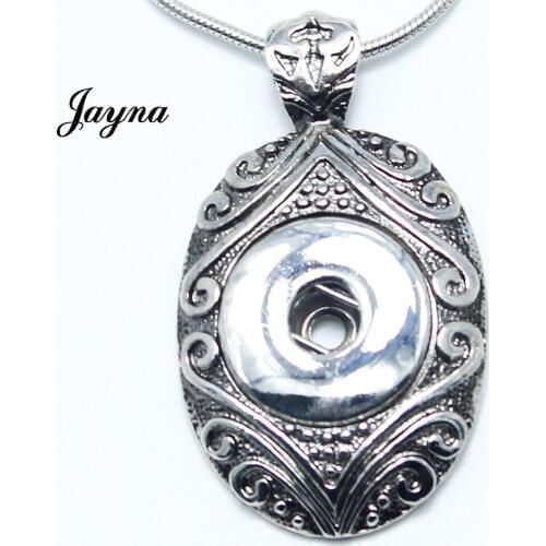 Hot Sale 18mm charms Jewelry snaps pendant snaps necklace pendant fit 18/20mm snaps charms Jayna snaps jewelry GS1203006