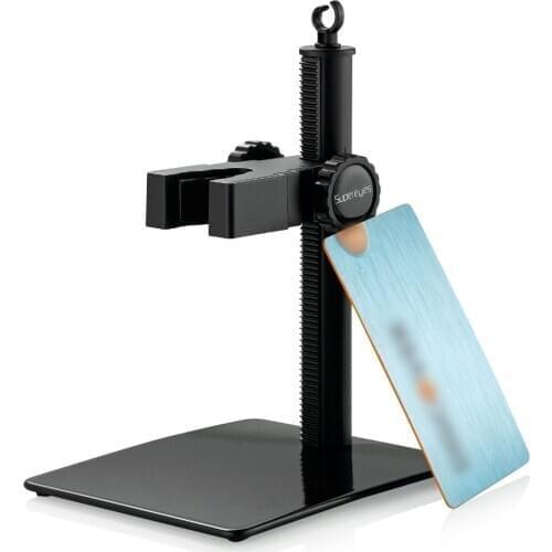 Supereyes Z001 Microscope Stand Portable Adjustable Rotating Up and Down Metal Stand for Digital Microscope