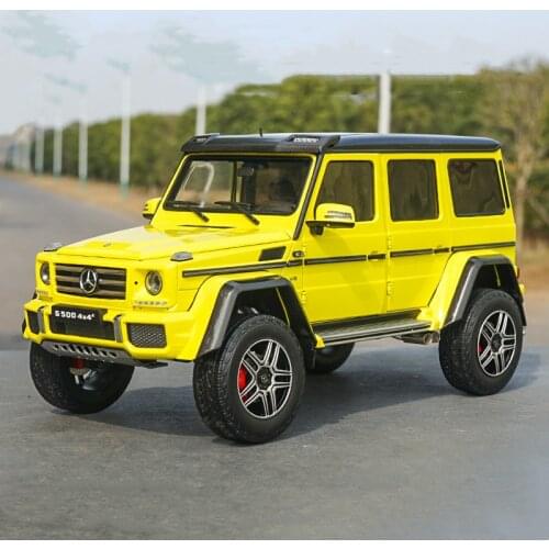 1/18 Almost Real BENZ G-class 4x4 off-road vehicle alloy casting car model collection ornaments holiday gifts childrens toys