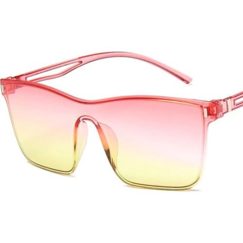 8 color Fashion cute sexy retro The overall Rimless Women Luxury Brand Designer Sunglasses Eyewear Candy Color UV400