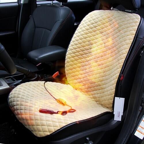 2018 Winter Car Heated Cover Car Electric Heated Seat Cushion Carbon Fiber Heating For Audi A1 A3 A4 A6 A7 A8 Q3 Q5 Q7