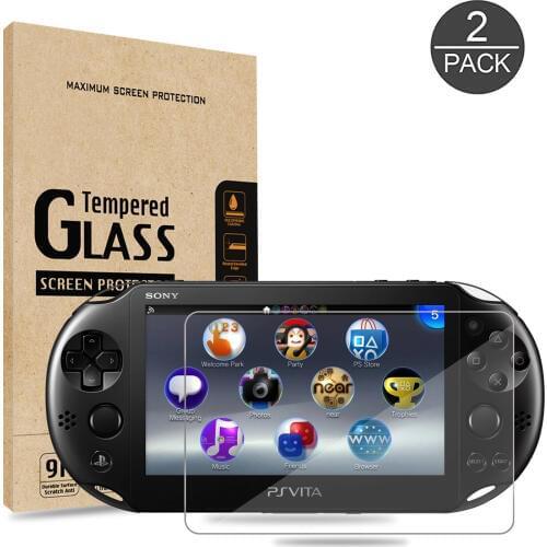 Tempered Glass Clear for PSV 2000 PS Vita SV Full HD Screen Protector Cover Protective Film Guard HD scratch resistant Psvita