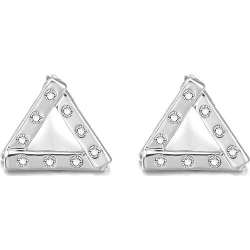 SHEFLY Women's Silver Earrings