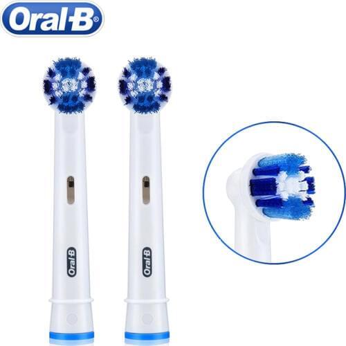 Oral B Electric Toothbrush Head Replaceable Head EB20 Precision Cleaning Rotation Type Electric Toothbrush Replacement 2 heads