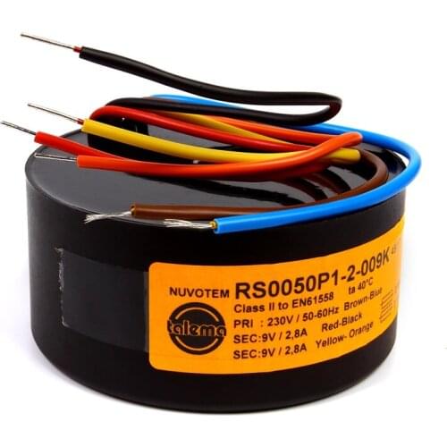 Talema 30w dual 6V 9V 12V 15V 18V 25V toroidal transformer Import ring cattle 30VA