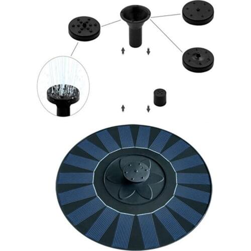 New Solar Power Water Fountain Pump Solar Fontein Bird Fountain Water Floating Fountain Pond Garden Patio Decor Lawn Decoration