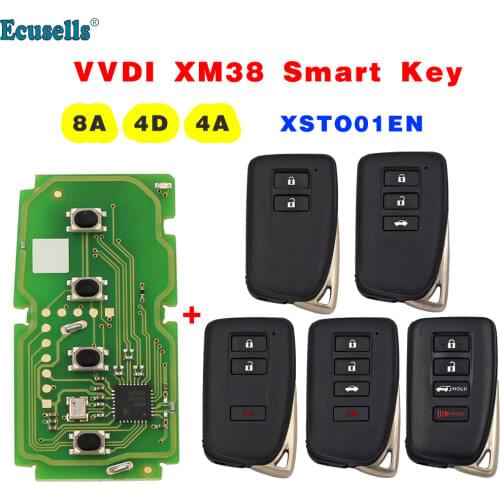 VVDI XM Smart Key 8A Remote Key for VVDI2 VVDI Mini KEY TOOL Plus Max for Lexus GS300 ES300 GS430 GS400 IS200 IS300 ES330