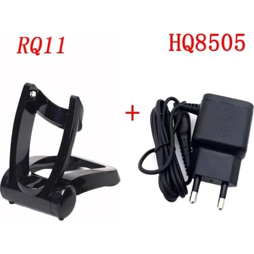 Shaver HQ8505 Charger EU Plug + Foldable Stand charger For Philips Norelco RQ1195 RQ1150X RQ1160X RQ1180X RQ1185 RQ1190X RQ1195