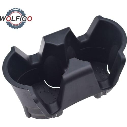 WOLFIGO 1 Pc Front Car Cup Holder Replacement Assembly Fits 2001-2006 Jeep Wrangler TJ 55315038AC 55315038