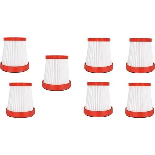 2 Set Replacement Spare Parts Filter for Xiaomi Deerma VC01 Handheld Vacuum Cleaner Accessories, 1 Set 4Pcs & 1 Set 3Pcs