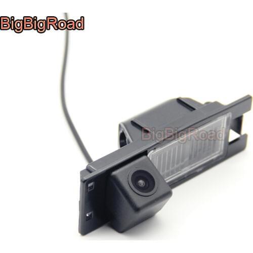 BigBigRoad For Alfa Romeo AR GT Stelvio Nuvola MiTo AR Furiosa 2007-2015 2016 Vehicle Wireless Rear View Camera HD Color Image