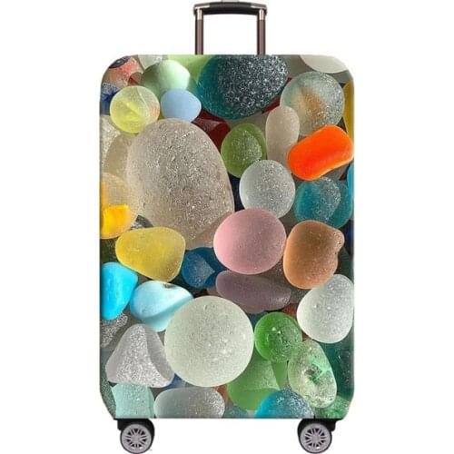 Travel Thick Elastic Luggage Protective Cover Fashion Case Suitcase Fit 18"-32" Trolley Baggage Covers XT900