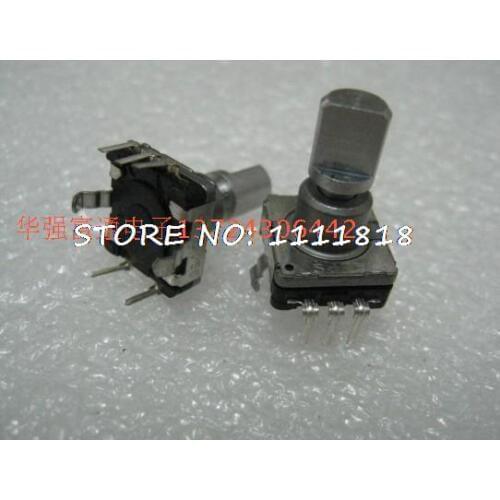 Encoder alps ec11 regulation-resistance pulse rotating 30 14 shank with switch