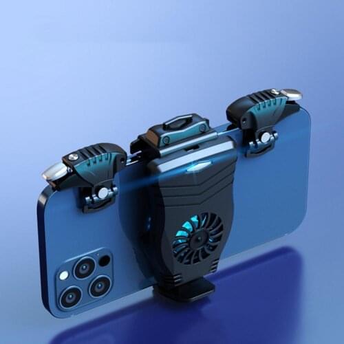 1 Pair Game Controller Portable Plug Play Compact Mobile Gaming Joystick Good Heat Dissipation Effect Trigger Gamepad for phone