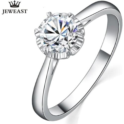 ZSG Natural diamond 18K gold Pure Gold Ring Real 18K gold Solid Gold Ring Trendy Classic Party Fine Jewelry Hot Sell New 2019