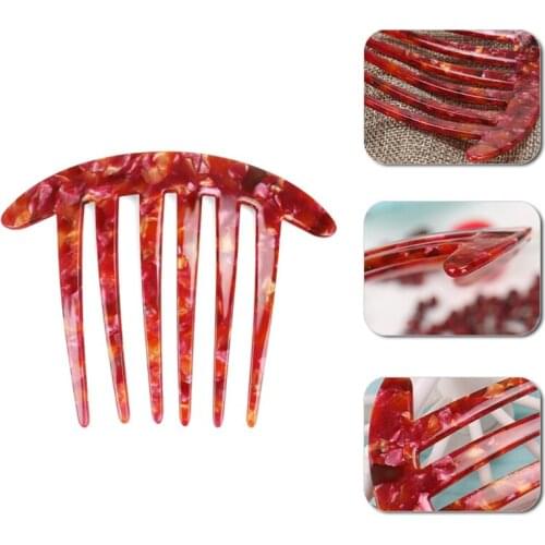 Fashion Comb Banana Shape Barrettes Hair Claw Plastic Stick Bun Maker Tool Hairpin Hair Jewelry Accessories Hair Clip