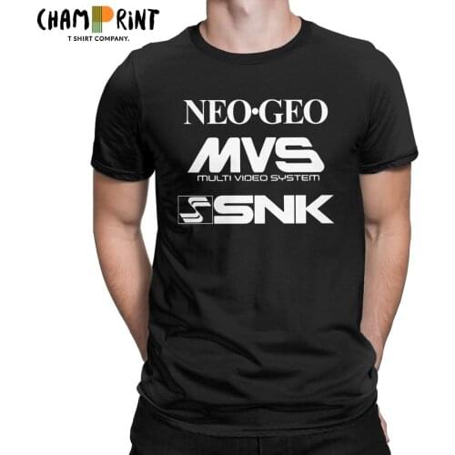 Mens Neo Geo SNK T Shirts Arcade Cotton Clothing Novelty Short Sleeve Crew Neck Tees Gift T-Shirts