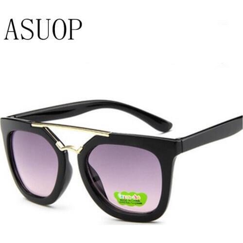 2019 new men and women childrens sunglasses high-end classic brand design childrens glasses UV400 oval sunglasse