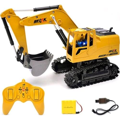 Original Remote Control Alloy Remote Control Remote Control Robot Children Multifunctional Childrens Toy Model Excavator