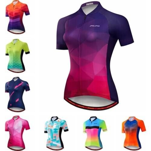Cycling Jersey Women Pro Bike Team Ropa Ciclismo Biking Jersey Shirt Top MTB Mountain Road Quick Dry Bicycle Clothing