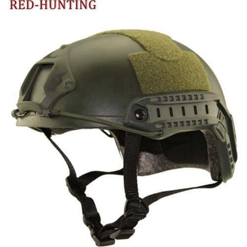 High Quality Protective Paintball Wargame Helmet Army Airsoft MH Tactical FAST Helmet Lightweight
