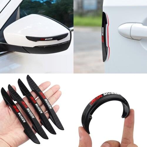 4x Protective Film Car Door Edge Car Body Scratch Protector Auto Paint Anti Scratch Protection Sticker For Mugen Honda Fit CIVIC