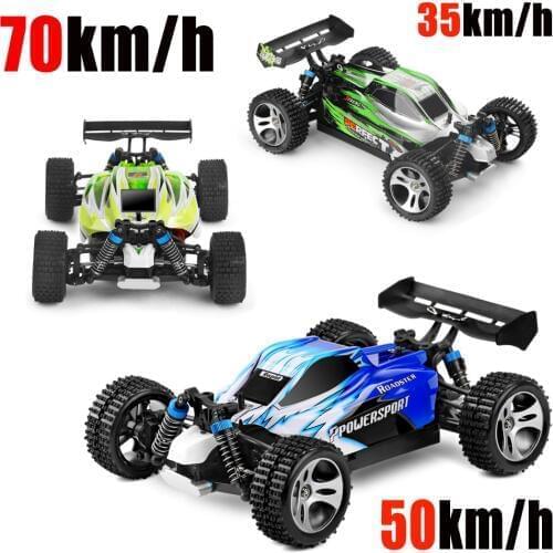 1:18 Supper Racing Car Wltoy A959/B-A Remote Control Car 2.4GHz 4WD RC Car 35-70km/h High speed RC electric car Toy Gift for Boy