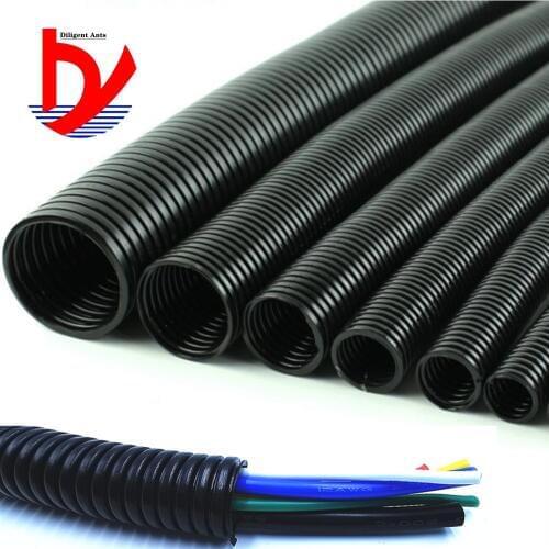 1M Corrugated tube auto car corrugated tube pipe insulation wire harness casing corrugated casing 6.5mm-29mm