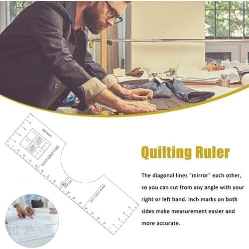 18 inch T-Shirt Ruler Guide Vinyl T-Shirt Ruler Guide Acrylic Shirt Alignment Tool