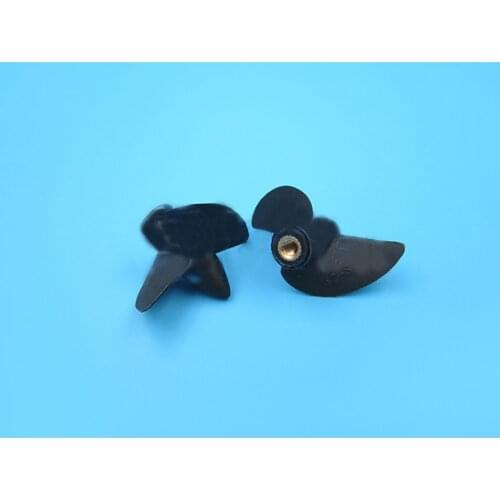4PCS Two-bladed Propeller Copper Core CW/CCW Semi Submerged Propellers Paddle for Electric Boat O-Boat M4 Thread