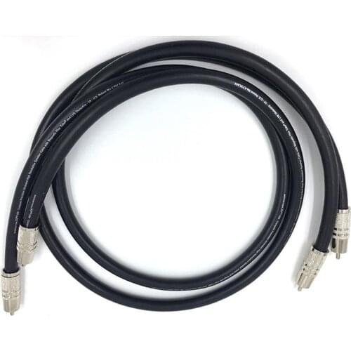 American monster signal line HiFi hi-end hiend single crystal copper audio line RCA lotus audio cable