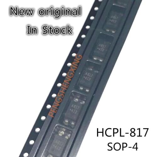10PCS/LOT HCPL-817-56BE A817V A817 SOP4 Photoelectric coupling chip