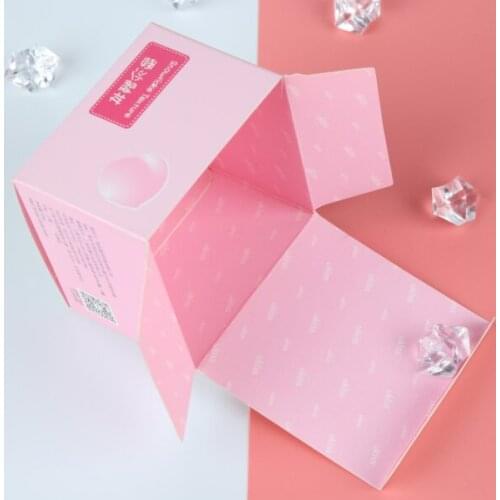 Personal Care skincare packaging box，luxury paper cardboard custom cosmetic jar packaging box ---XP0389