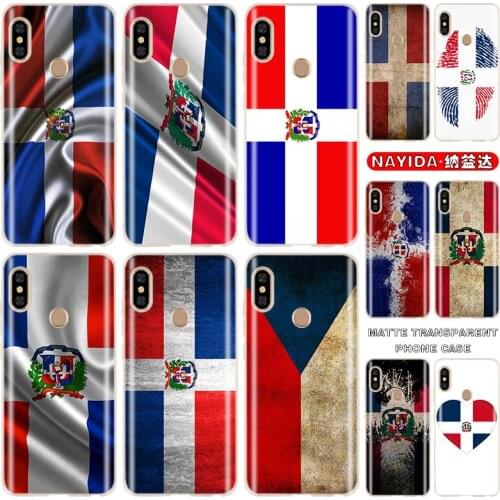 Soft Silicone Case For Xiaomi Redmi 9a 8A 7A Note 10 9 8 7 Pro Max Y3 10S 9S 8T 5G Cover Dominican Republic Flag
