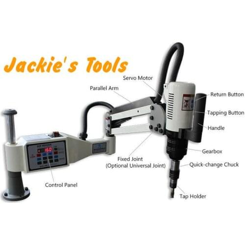 New Powerful M6-M24 Vertical Electric Tapping Machine 220V high quality One Year Warranty