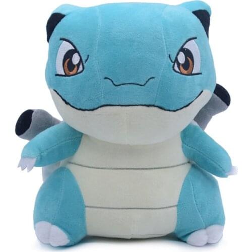30CM Pokemones Blastoise Squirtle Stuffed Dolls Plush Toys For Pikachu Christmas Children Gifts
