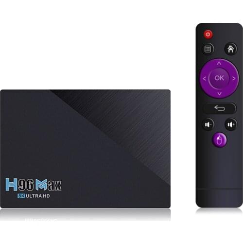 Smart TV Box Android 11 For H96 MAX RK3566 4GB RAM 4GB 32GB Support 1080p 8K 24fps For Google Play Youtube H96Max Media Player
