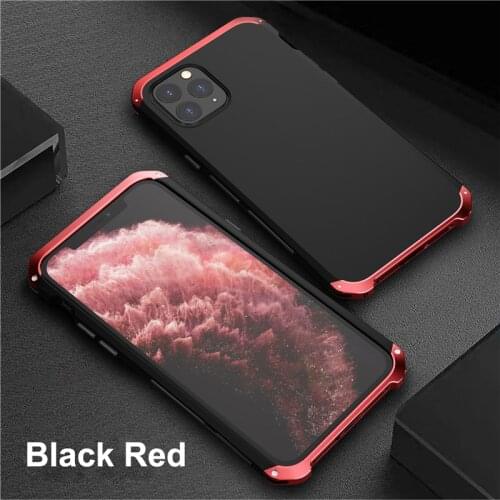Shockproof Xs Max Case For iPhone 11 Pro Max Case Metal Armor Cover Matte PC Coque For iPhone 5 5S SE 6 6S 7 8 Plus X Xr Funda