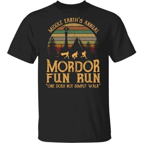Middle Earths Annual Mordor Fun Run Shirt